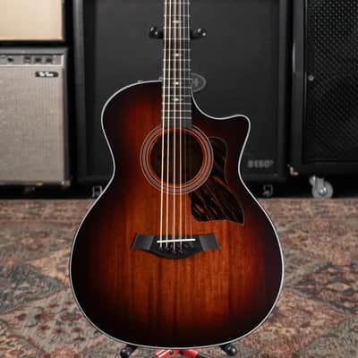 Taylor 324ce Baritone-8 LTD Grand Auditorium Acoustic/Electric Guitar with Hardshell Case - Demo image 3