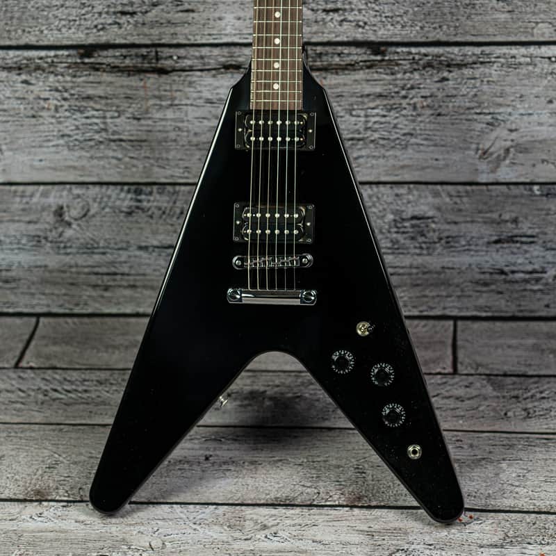Gibson '80s Flying V - Ebony image 1