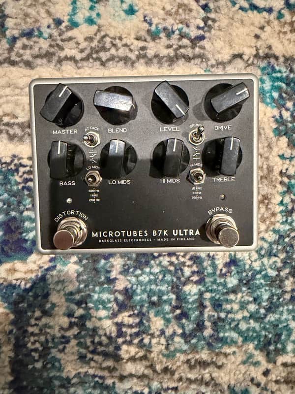 Darkglass Electronics Microtubes B7K Ultra V2 Bass Preamp 2019 - Present - Black image 1