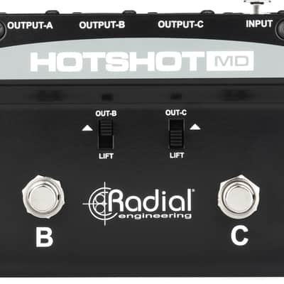 Radial HotShot MD Dynamic Microphone Switcher image 1