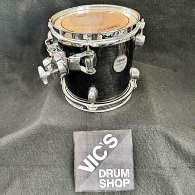 Mapex Meridian Maple 8"x8" Rack Tom, Gloss Transparent Black, Used image 3