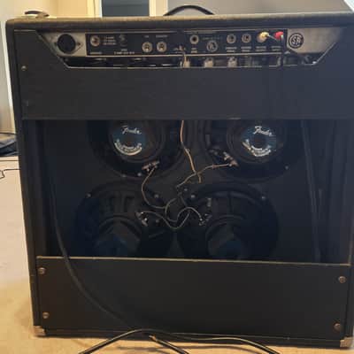 Fender Super Reverb 2-Channel 40-Watt 4x10" Guitar Combo 1970 - 1977 - Silverface image 5