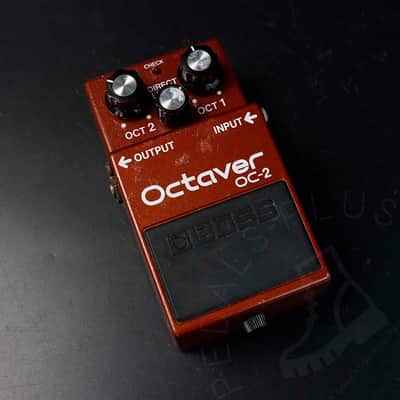 Boss OC-2 Octaver (Black Label) 1982 - 1984 - Brown image 1