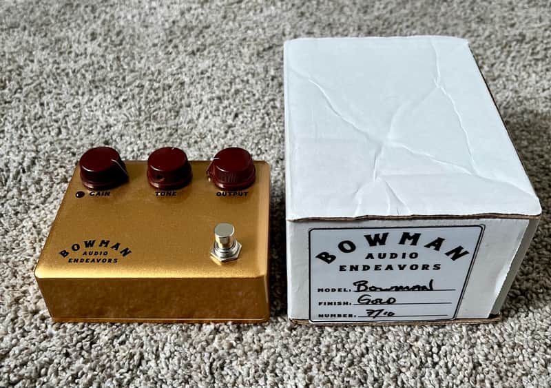 Bowman Audio Endeavors Bowman Overdrive - Gold