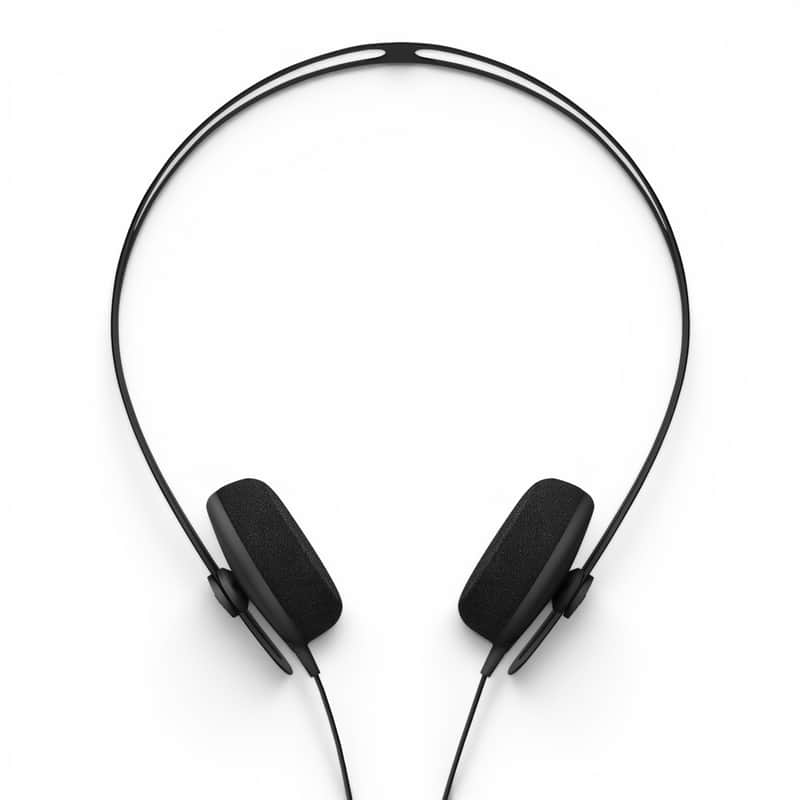 AIAIAI Tracks On-Ear Headphones Standard 3.5mm with Mic, Black image 1