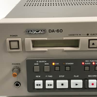 Tascam DA 60 Timecode DAT Machine DA-60 w/ RC-D6 Remote image 3