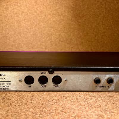 E-MU Systems Planet Phatt Rackmount Synth – 1990s – MINT condition – Serviced – Warranty image 13