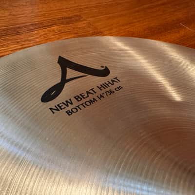 Zildjian 14" A Series New Beat Hi-Hat Cymbals (Pair) 2013 - Present - Traditional image 11