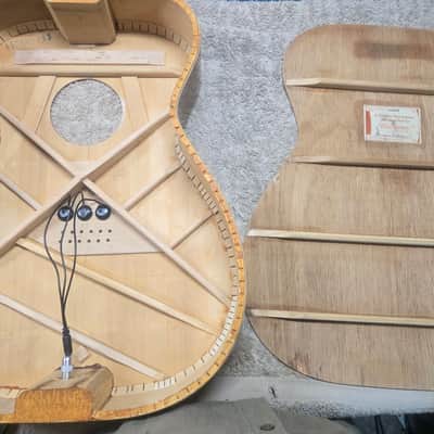 Harmony 1233 1975 12-string - X-Brace Conversion, Neck reset, Journey Piezo Pickup image 21
