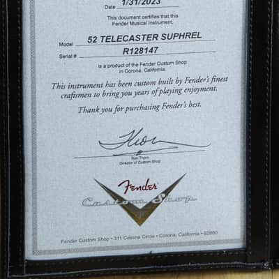 Fender Custom Shop 52 Tele Super Heavy Relic Graffiti Yellow R128147 image 15