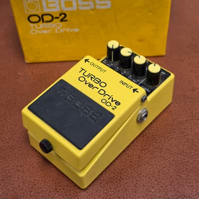 Vintage Boss OD-2 Turbo Overdrive (1987) - Rare MIJ Black Label - With Original Box image 9