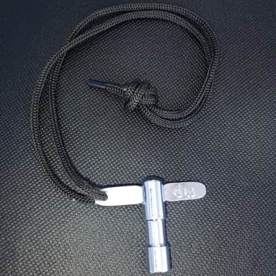 DW USA Drum Key w / Cord - Chrome image 2