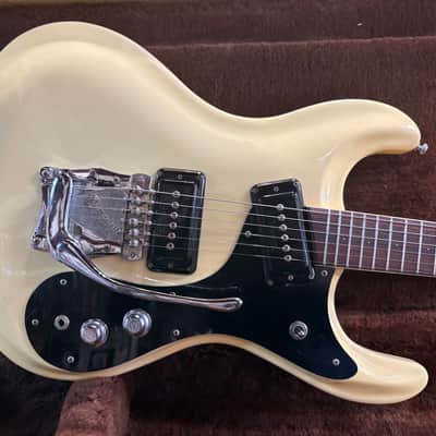Mosrite EX-65 Excellent 65 Pearl White 1990's image 2