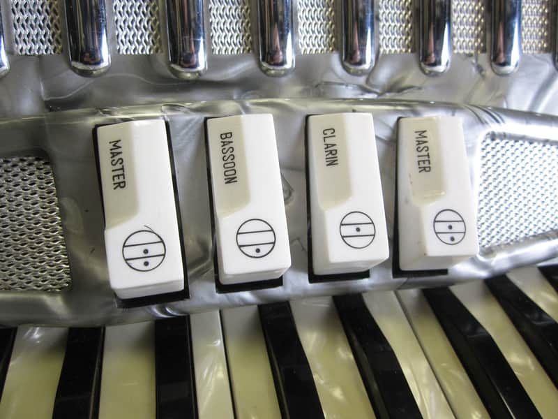 Alberto Morbidoni Castelfidardo Dega Silver 41-Treble 120-Bass 17
