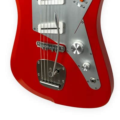 UMA Guitars Jetson 2 Tangerine finish, NEW (Authorized Dealer) image 4