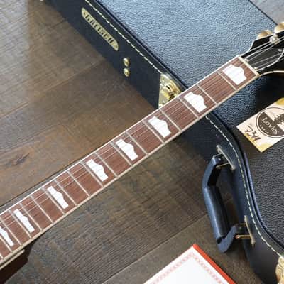 Unplayed! 2020 Gretsch G6128TDS-PE-LIV Player’s Edition Jet Lotus Ivory DS w/ Bigsby + COA OHSC image 3