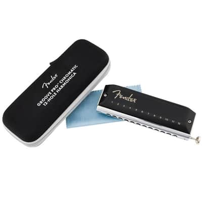Fender Groove Pro Chromatic Harmonica - 12-Hole Key C image 3