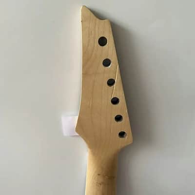 Maple Wood 24 Frets Guitar Neck and Rosewood Fretboard Fingerboard image 5