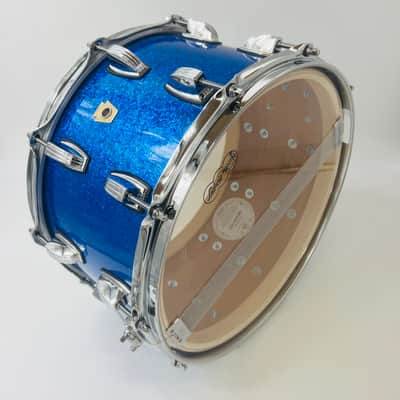 Ludwig Legacy Mahogany 8x14" Snare Drum (Blue Sparkle) image 6