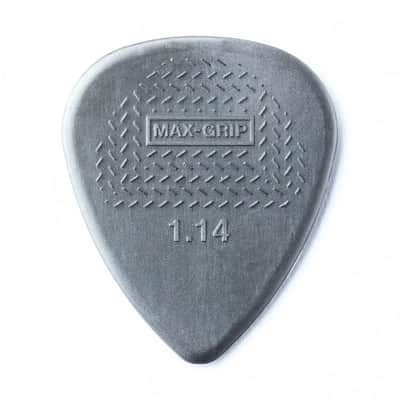 Dunlop 449R114 Nylon Standard Max-Grip 1.14mm Guitar Picks (72-Pack)