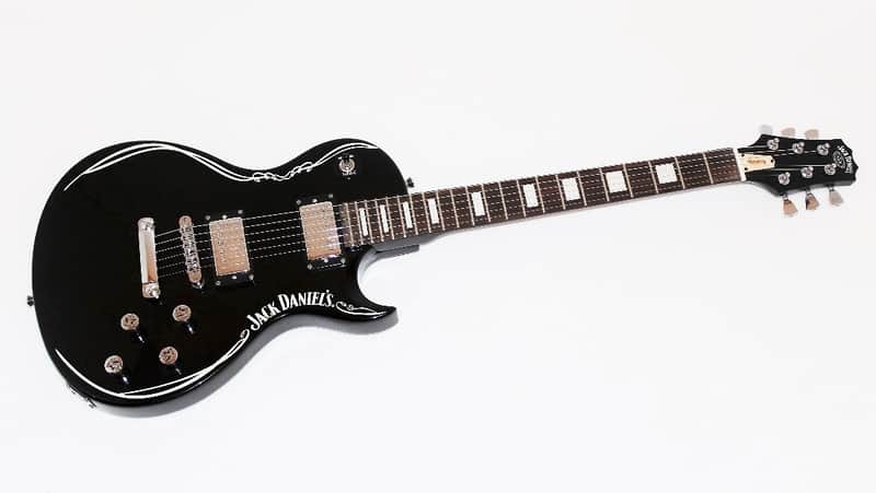 Peavey Jack Daniel's Black Single-Cutaway Electric Guitar | Reverb