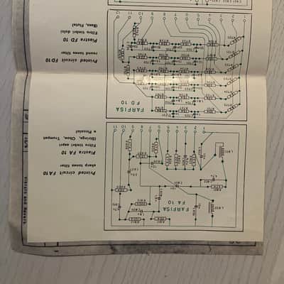 Farfisa Compact schematic diagrams image 2