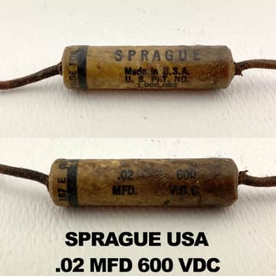 Vintage Sprague Sun Cornell Dubelier Wax Capacitors '50s Lot of 12 image 6