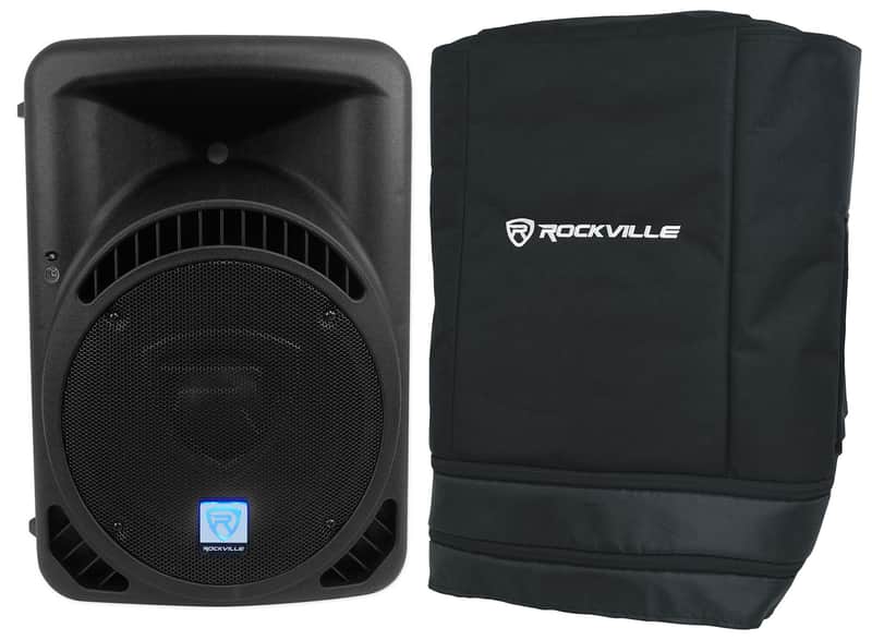 Rockville RPG12BT V2 12" Powered 800W DJ PA Speaker w/Bluetooth+Slip Cover image 1
