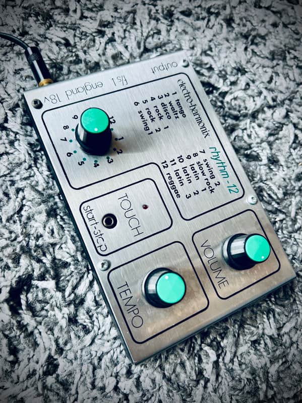 Electro-Harmonix Rhythm 12 Vintage Analog Drummachine 1976 - Silver Bild 1