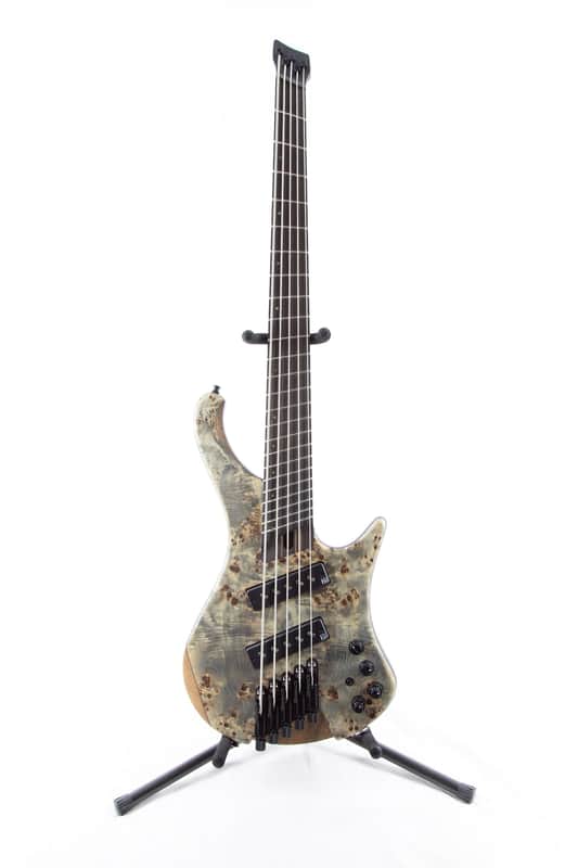Ibanez EHB1505MS-BIF Bass Workshop 2024 - Black Ice Flat image 1