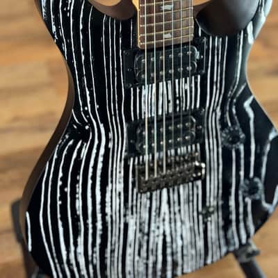 PRS SE Swamp Ash CE 24 Sandblasted Electric Guitar - Sandblasted White image 3