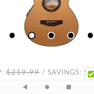Carlo Robelli Acoustic Electric #CRF550TBX Recent 2020-2023 - Very Nice image 11