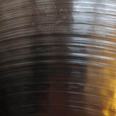 Zildjian 14" Hi Hats 80's brass image 6