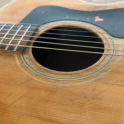 1965 Guild F-30 NT Acoustic Guitar Natural - Hoboken NJ - needs repair image 4