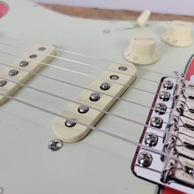 2025 Fender American Vintage II 1961 Stratocaster - Fiesta Red With OHSC image 13
