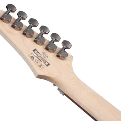 Ibanez JEMJR-BK Steve Vai Signature with Jatoba Fretboard 2022 - Present - Black image 10