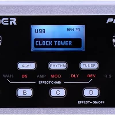 Mooer PE-100 Guitar Multi-Effects 2010s - Black/Silver image 1
