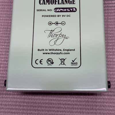 ThorpyFX CAMOFLANGE  Flanger - with NOS Matsushita/Panasonic BBD Chips!  MINTY! image 8