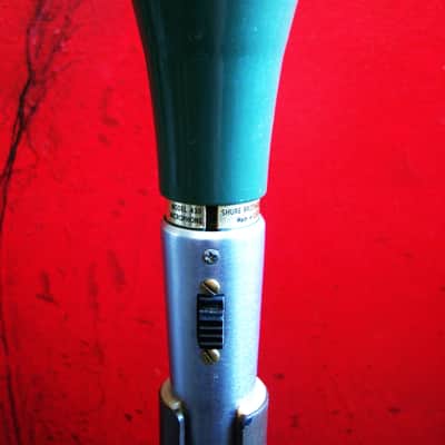 Vintage 1960's Shure 415 / 425 / 430 controlled magnetic microphone w accessories High Z harp mic # 6 image 8