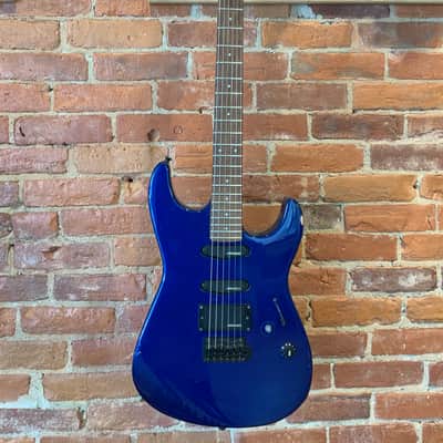 Fernandes The Function SSH-40 SuperStrat 1980's-1990's Blue MIJ