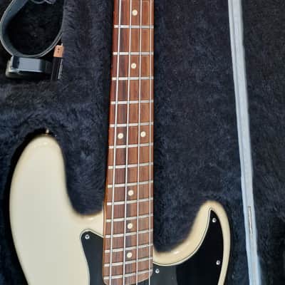 Fender American Standard Jazz Bass Custom Upgrades Olympic White 2015 image 9