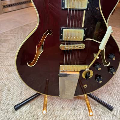Gibson ES-355TDSV with Lyre Vibrola 1973 - Wine Red image 7