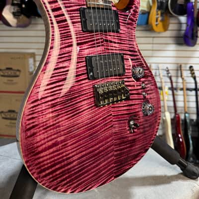 PRS Custom 24-08 10-Top 2026 Electric Guitar - Pomegranate w/OHSC & PLEK*D #516 image 1