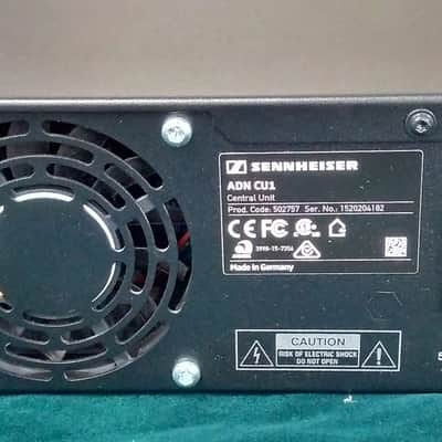 Sennheiser ADN CU1-UK Audio Distribution Network Central Control Unit image 12