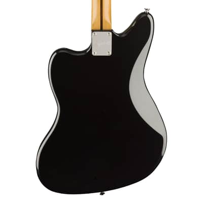 Used Squier Classic Vibe '70s Jaguar - Black w/ Laurel FB image 7