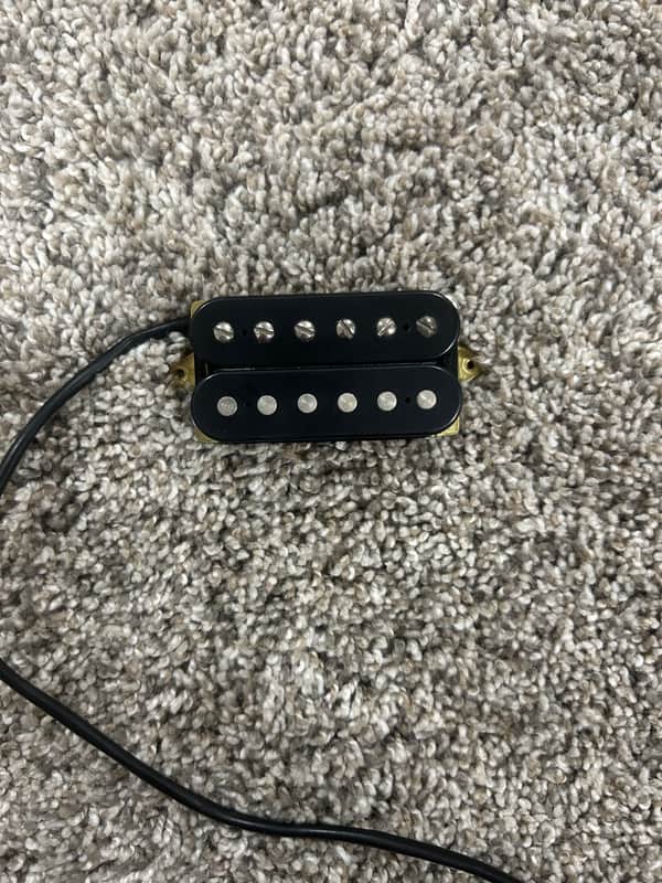DiMarzio DP212BK EJ Custom Bridge Humbucker 2010s - Black image 1