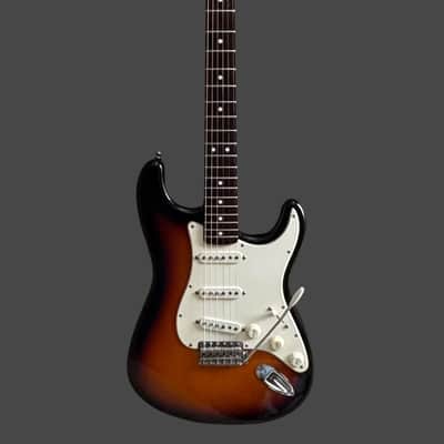 1996 VINTAGE SUNBURST FENDER STRATOCASTER -MADE IN MEXICO -ORIGINAL-FENDER BAG