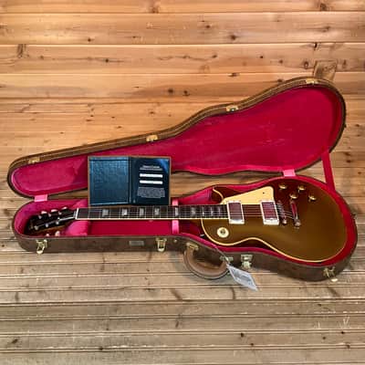 Gibson Custom Shop 1957 Les Paul Goldtop Reissue Electric Guitar - Double Gold image 7