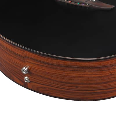 Ibanez Jon Gomm Signature JGM5 Acoustic-Electric Guitar - Black Satin Top - Natural High Gloss Back and Sides (JGM5BSN) image 9