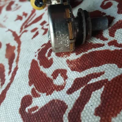 1958 set Fender Duo Sonic Precision Telecaster Musicmaster guitar bass pots harness jack image 2